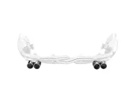 Set terminali di scarico Porsche 997 Gen 2 Carrera e Carrera S - TSPO9972C08.023.A